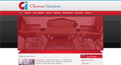 Desktop Screenshot of chennainteriors.com